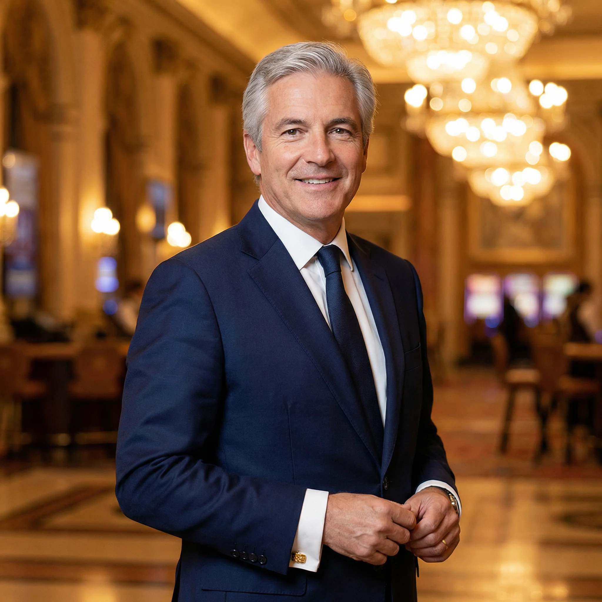 水晶赌场棋牌宫首席执行官，澳门百家乐 的领航者